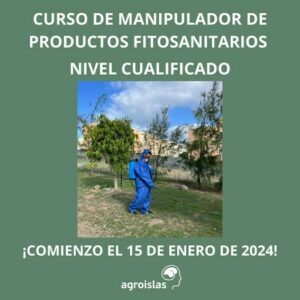 FORMACIÓN DE MANIPULADOR DE PRODUCTOS FITOSANITARIOS NIVEL CUALIFICADO