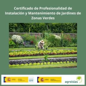 CURSO DE INSTALACIÓN Y MANTENIMIENTO DE JARDINES DE ZONAS VERDES