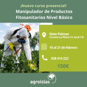 MANIPULADOR DE PRODUCTOS FITOSANITARIOS NIVEL BÁSICO