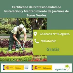 CERTIFICADO PROFESIONAL:JARDINES Y ZONAS VERDES