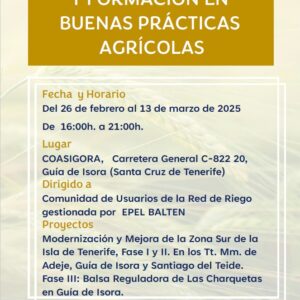 CURSO DE BUENAS PRÁCTICAS AGRÍCOLAS