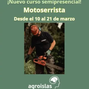 ULTIMOS DÍAS CONVOCATORIA DE CURSO MOTOSERRISTA